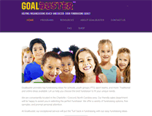 Tablet Screenshot of goalbuster.com